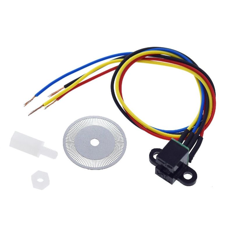 Photoelectric Speed Sensor Encoder Coded Disc Code Wheel — view 3